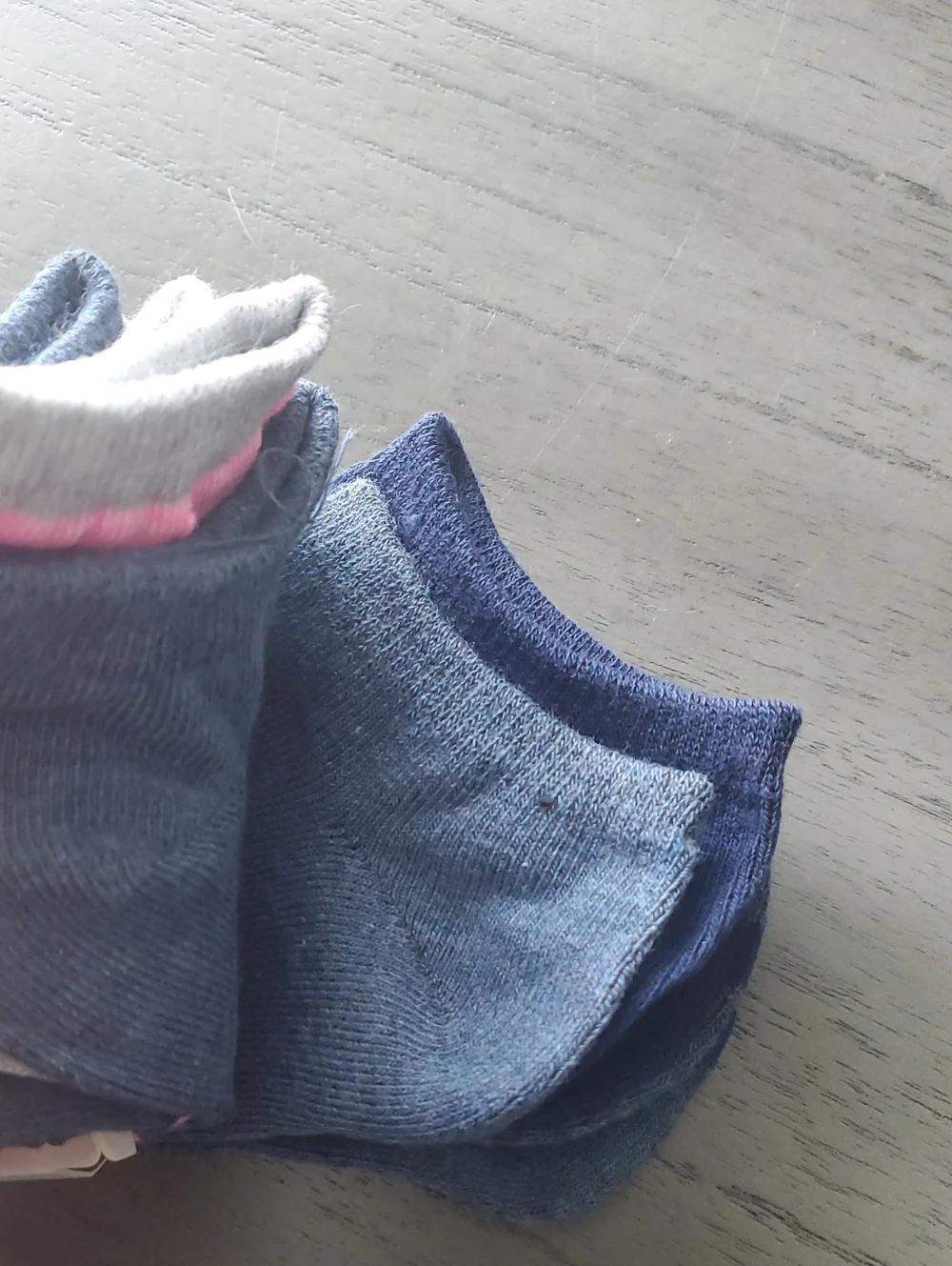 Women Low Cut Socks - Navy Blue Polka Dot (6-Pack)